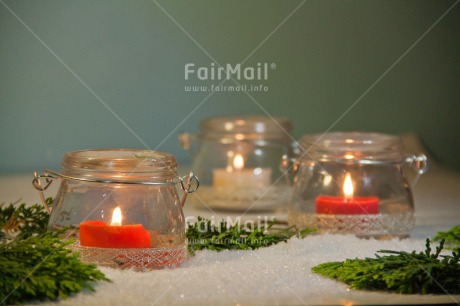 Fair Trade Photo Candle, Christmas, Colour image, Horizontal, Peru, South America