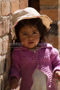 Fair Trade Photo Activity, Colour image, Looking at camera, One girl, People, Peru, Rural, South America, Streetlife, Vertical