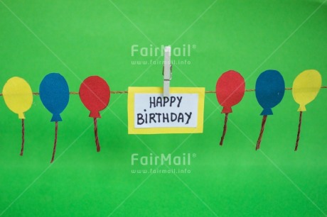 Fair Trade Photo Activity, Balloon, Birthday, Celebrating, Colour, Emotions, Green, Happiness, Happy, Letter, Object, Party, Text, Washingline