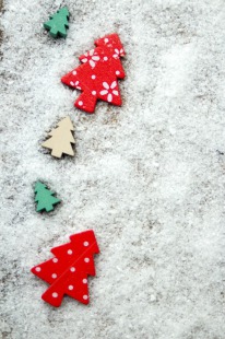 Fair Trade Photo Christmas, Colour image, Peru, Snow, South America, Tree, Vertical