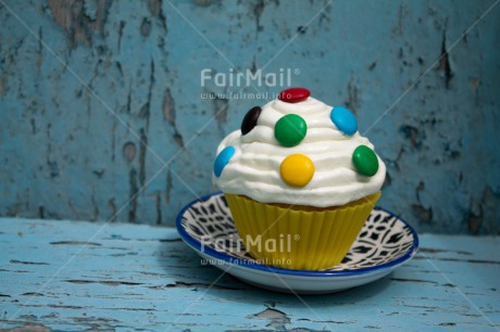 Fair Trade Photo Birthday, Colour image, Cupcake, Food and alimentation, Horizontal, Invitation, Mothers day, Party, Peru, South America, Sweets