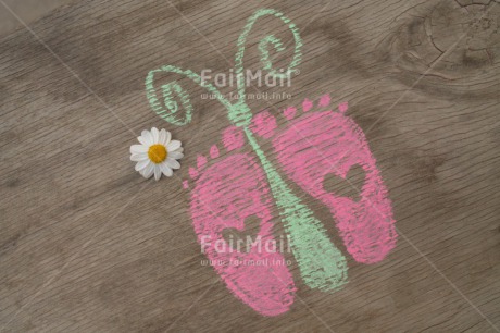 Fair Trade Photo Colour image, Foot, Heart, Horizontal, New baby, Peru, South America
