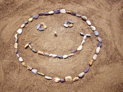 Fair Trade Photo Artistique, Colour image, Emotions, Happiness, Horizontal, Peru, Sand, Seasons, Smile, Smiling, South America, Stone, Summer, Thinking of you