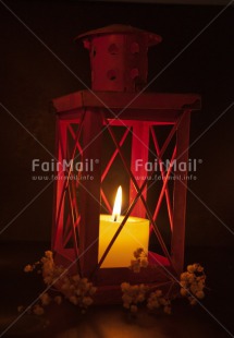 Fair Trade Photo Candle, Christmas, Closeup, Colour image, Condolence-Sympathy, Flame, Peru, Red, Shooting style, South America, Vertical