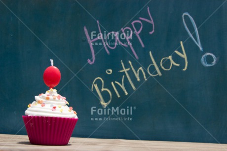 Fair Trade Photo Birthday, Colour image, Cupcake, Horizontal, Peru, South America