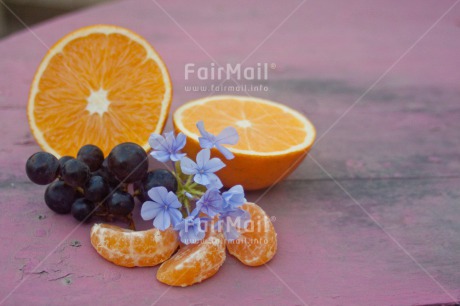 Fair Trade Photo Closeup, Colour image, Flower, Food and alimentation, Fruits, Get well soon, Grape, Horizontal, Mothers day, Orange, Peru, Shooting style, South America, Wellness