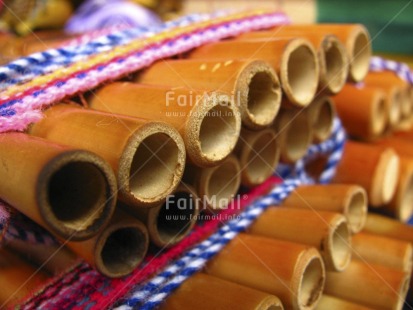 Fair Trade Photo Closeup, Colour image, Ethnic-folklore, Flute, Horizontal, Music, Peru, South America