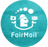 FairMail Logo Cyaan