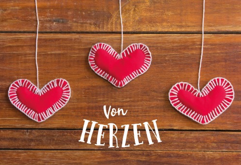 Fair Trade Photo Greeting Card Colour image, Heart, Horizontal, Love, Marriage, Peru, Red, South America, Thinking of you, Valentines day, Wedding, Wood