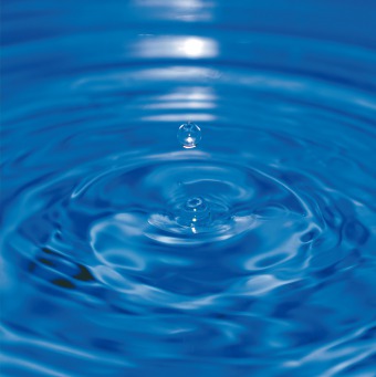 Fair Trade Photo Greeting Card Asia, Balance, Blue, Colour image, Fullfillment, Horizontal, Hygiene, India, Remarkable, Spirituality, Sustainability, Transparent, Water, Waterdrop