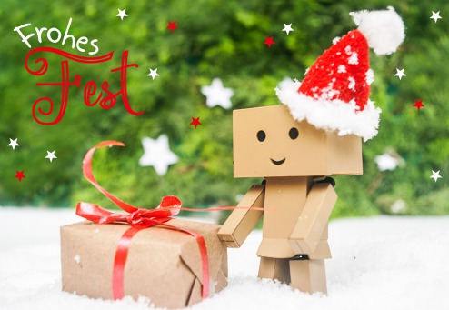 Fair Trade Photo Greeting Card Box, Christmas, Colour image, Danboard, Gift, Horizontal, Peru, South America, Tree