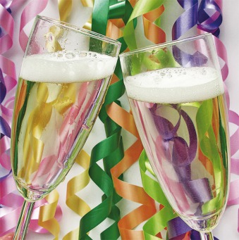 Fair Trade Photo Greeting Card Champagne, Closeup, Congratulations, Decoration, Horizontal, Invitation, Marriage, Party, Peru, South America, Wedding