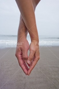 Fair Trade Photo Beach, Colour image, Day, Friendship, Love, Marriage, Outdoor, Peru, Sea, South America, Together, Vertical, Wedding