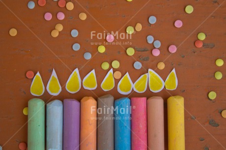 Fair Trade Photo Birthday, Candle, Colour image, Horizontal, Invitation, Party, Peru, South America