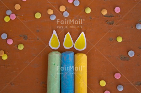 Fair Trade Photo Birthday, Candle, Colour image, Horizontal, Invitation, Party, Peru, South America