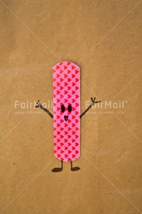 Fair Trade Photo Bandage, Colour image, Funny, Get well soon, Peru, South America, Vertical