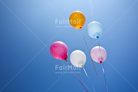 Fair Trade Photo Balloon, Birthday, Colour image, Colourful, Day, Horizontal, Invitation, Multi-coloured, Outdoor, Party, Peru, Seasons, Sky, South America, Summer