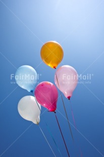 Fair Trade Photo Balloon, Birthday, Colour image, Colourful, Day, Invitation, Multi-coloured, Outdoor, Party, Peru, Seasons, Sky, South America, Summer, Vertical