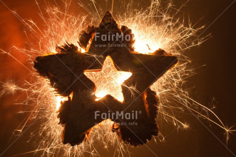 Fair Trade Photo Christmas, Firework, Horizontal, Indoor, New Year, Peru, Silhouette, South America, Star, Studio