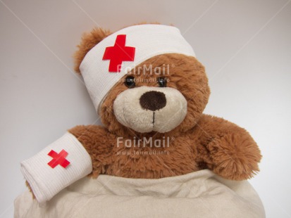 Fair Trade Photo Cute, Get well soon, Horizontal, Indoor, Peru, South America, Studio, Teddybear