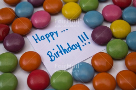 Fair Trade Photo Birthday, Chocolate, Horizontal, Letter, Peru, South America, Studio, Sweets