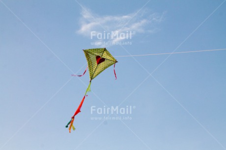 Fair Trade Photo Colour image, Freedom, Heart, Holiday, Kite, Peru, Sky, South America, Summer