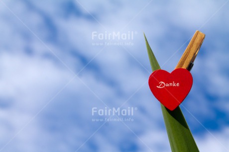 Fair Trade Photo Clouds, Colour image, Heart, Peru, Sky, South America, Summer, Thank you