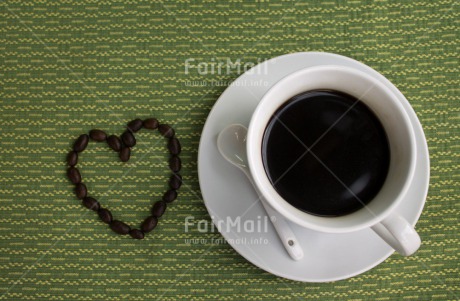 Fair Trade Photo Closeup, Coffee, Colour image, Cup, Food and alimentation, Heart, Peru, South America