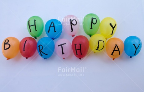 Fair Trade Photo Balloon, Birthday, Closeup, Colour image, Colourful, Letter, Peru, South America