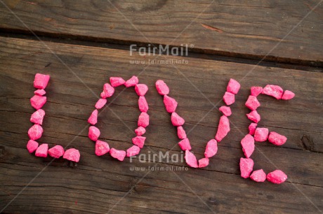 Fair Trade Photo Brown, Closeup, Horizontal, Letter, Love, Peru, Pink, South America, Valentines day, Wood