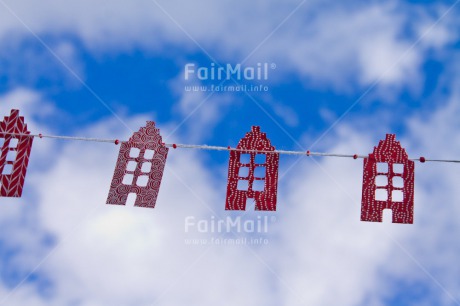 Fair Trade Photo Clouds, Colour image, Horizontal, House, New home, Peru, Sky, South America