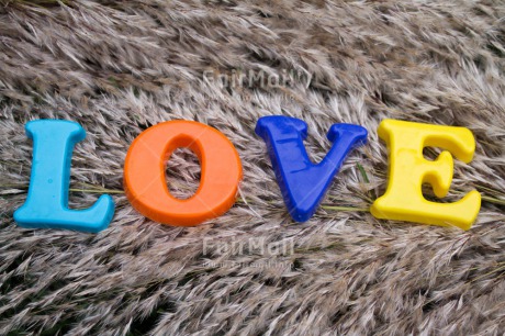 Fair Trade Photo Closeup, Colour image, Horizontal, Letter, Love, Peru, South America, Valentines day