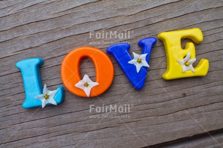 Fair Trade Photo Closeup, Colour image, Horizontal, Letter, Love, Peru, South America, Valentines day