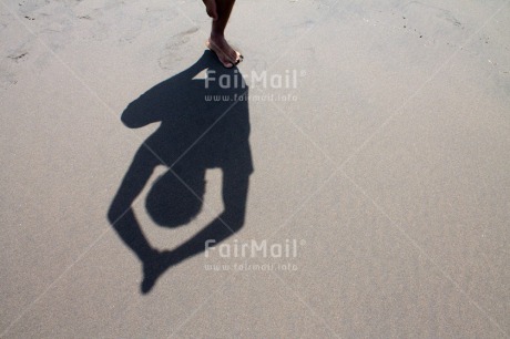 Fair Trade Photo Colour image, Horizontal, One child, Outdoor, People, Peru, Shadow, South America, Spirituality, Wellness, Yoga