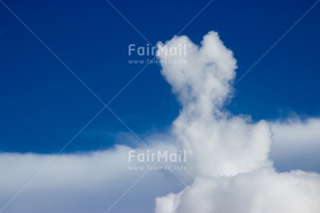 Fair Trade Photo Clouds, Colour image, Heart, Horizontal, Love, Marriage, Peru, Sky, South America, Valentines day