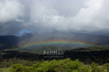 Fair Trade Photo Clouds, Colour image, Condolence-Sympathy, Day, Horizontal, Mountain, Outdoor, Peru, Rainbow, Scenic, South America, Travel