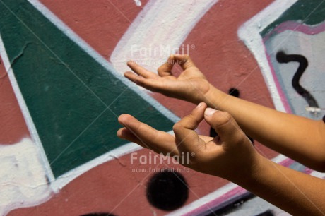 Fair Trade Photo Colour image, Health, Horizontal, One boy, Outdoor, Peace, People, Peru, South America, Wellness, Yoga