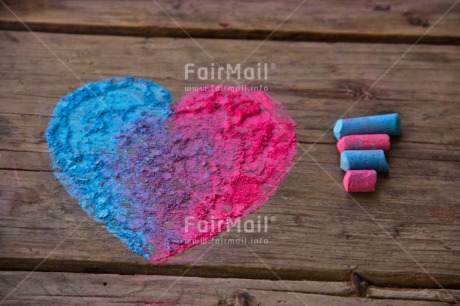 Fair Trade Photo Blue, Chalk, Closeup, Colour image, Heart, Horizontal, Love, Marriage, Peru, Pink, Shooting style, South America, Valentines day, Wedding, Wood