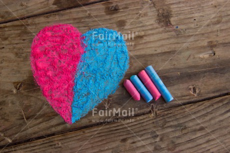 Fair Trade Photo Blue, Chalk, Closeup, Colour image, Heart, Horizontal, Love, Marriage, Peru, Pink, Shooting style, South America, Valentines day, Wedding, Wood