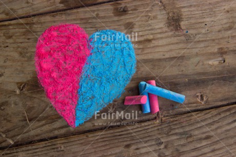 Fair Trade Photo Blue, Chalk, Closeup, Colour image, Heart, Horizontal, Love, Marriage, Peru, Pink, Shooting style, South America, Valentines day, Wedding, Wood