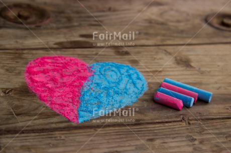 Fair Trade Photo Blue, Chalk, Closeup, Colour image, Heart, Horizontal, Love, Marriage, Peru, Pink, Shooting style, South America, Valentines day, Wedding, Wood