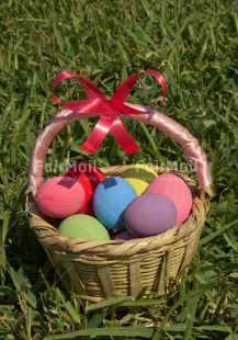 Fair Trade Photo Colour image, Colourful, Easter, Egg, Grass, Green, Peru, Seasons, South America, Spring, Vertical