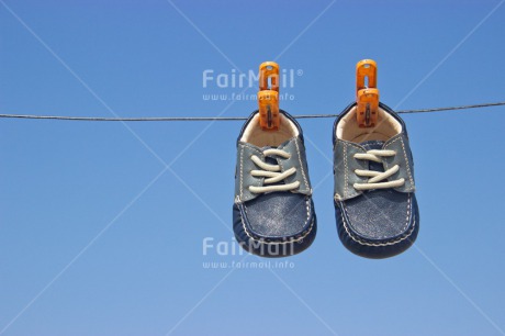 Fair Trade Photo Birth, Colour image, Horizontal, New baby, Shoe