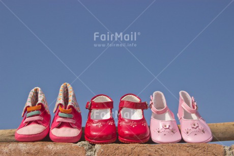 Fair Trade Photo Birth, Colour image, Horizontal, New baby, Shoe