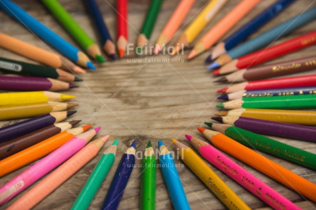 Fair Trade Photo Colour image, Colourful, Exams, Good luck, Horizontal, Multi-coloured, Pencil, Peru, South America