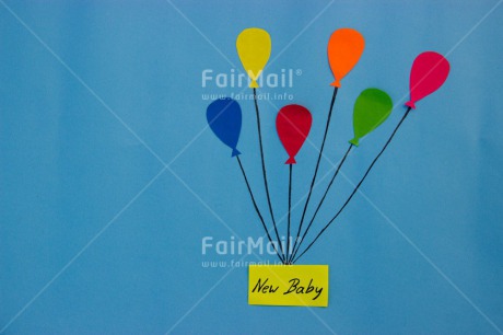 Fair Trade Photo Balloon, Birthday, Colour image, Horizontal, Invitation, Party