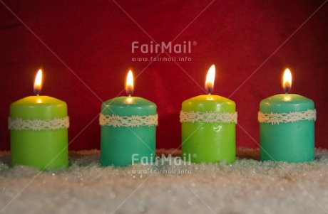 Fair Trade Photo Candle, Christmas, Colour image, Flame, Horizontal, Peru, South America