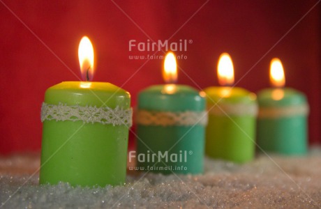 Fair Trade Photo Candle, Christmas, Colour image, Flame, Horizontal, Peru, South America