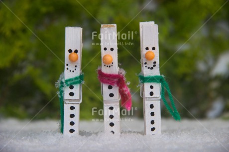 Fair Trade Photo Christmas, Colour image, Horizontal, Peru, Snowman, South America