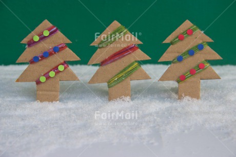 Fair Trade Photo Christmas, Colour image, Horizontal, Peru, Snow, South America, Tree